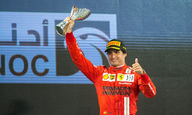 Carlos Sainz GP Abu Dhabi F1 2021