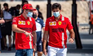 Charles Leclerc e Carlos Sainz