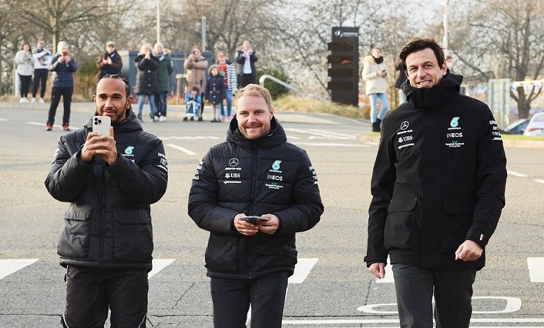 Lewis Hamilton Valtteri Bottas Toto Wolff