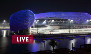 Gran Premio Abu Dhabi albergo vista notte