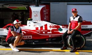 Räikkönen paddock