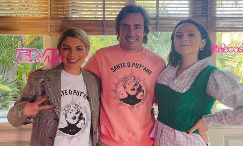 Alonso al Festival di Sanremo indovinate per chi tifa!