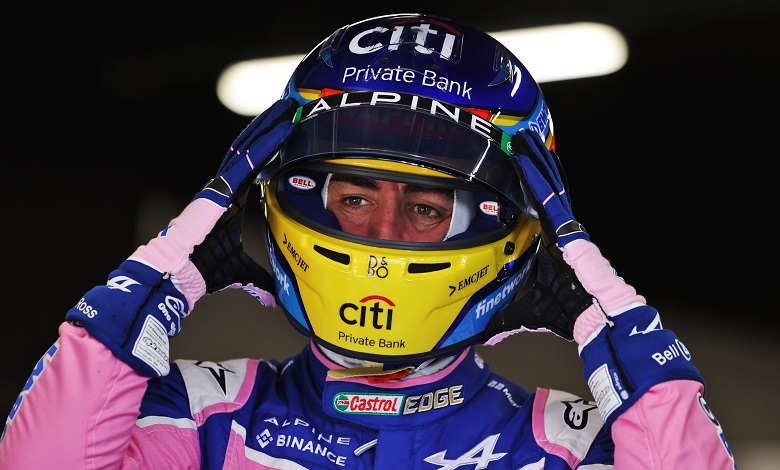 Fernando Alonso Alpine mondiale Test Bahrain 2022
