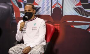 Lewis Hamilton Test bahrain 2022
