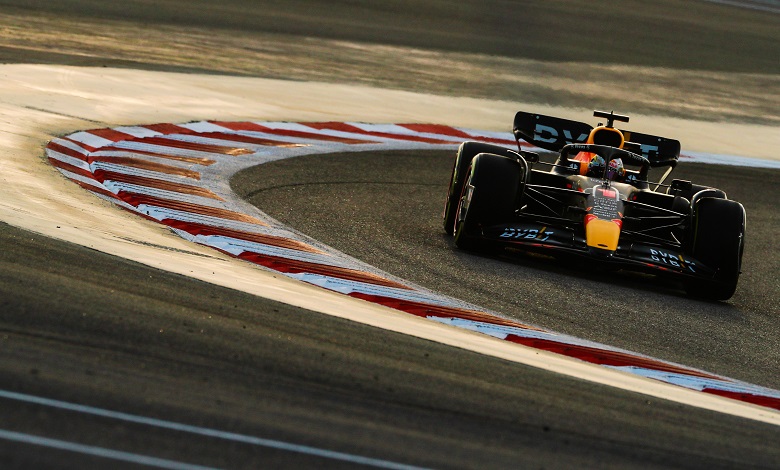 Test Bahrain 2022 Red Bull giri