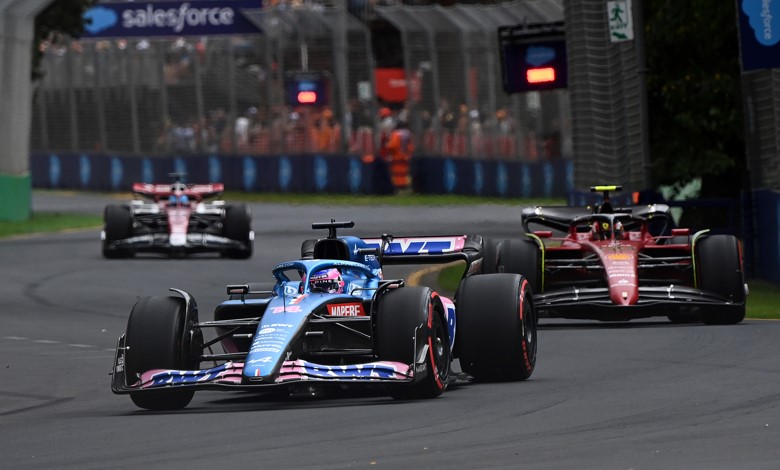 Alonso gap Ferrari