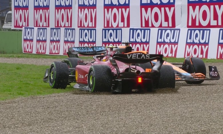 GP Emilia Romagna Ricciardo scuse Sainz