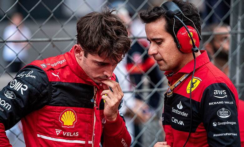 GP Monaco Leclerc Ferrari