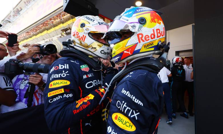 Verstappen Perez insieme