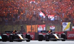 Verstappen Perez Spagna