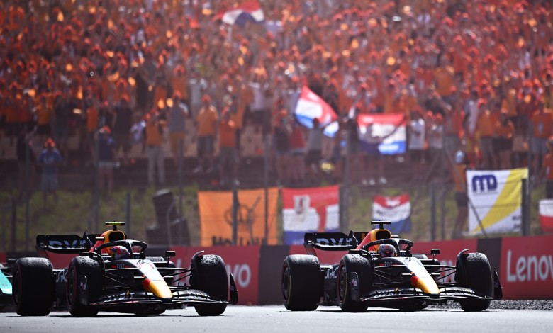 Verstappen Perez Spagna