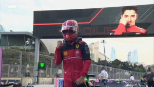 gp azerbaijan griglia di partenza - leclerc