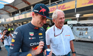 Verstappen e Marko Baku 2022