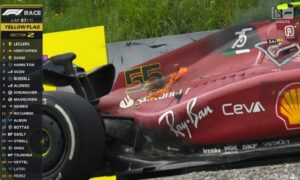 Carlos Sainz GP Austria ritiro