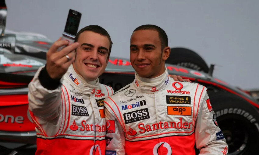 Hamilton Alonso rivalità