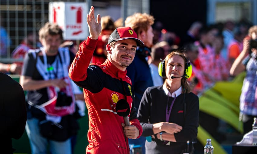 Leclerc sprint race austria