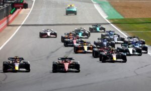 GP Gran Bretagna, Red Bull di sasso