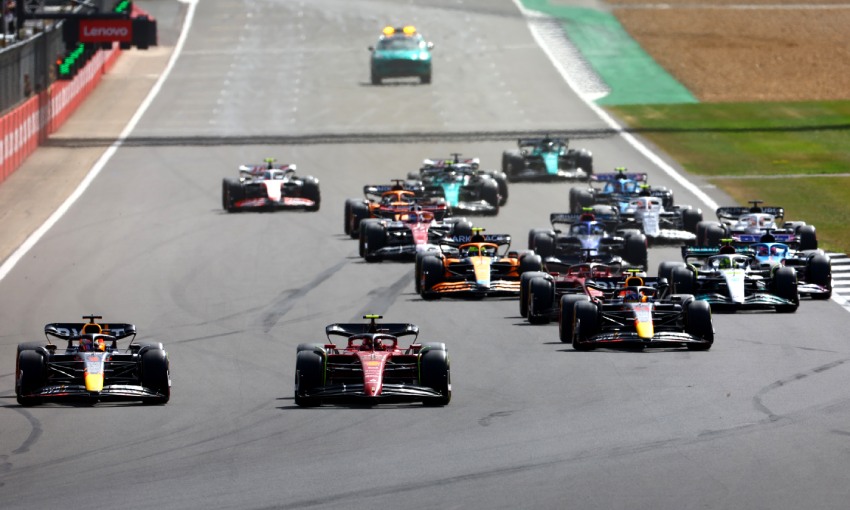 GP Gran Bretagna, Red Bull di sasso