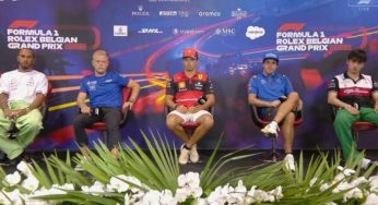 GP Belgio: la conferenza stampa dei top team