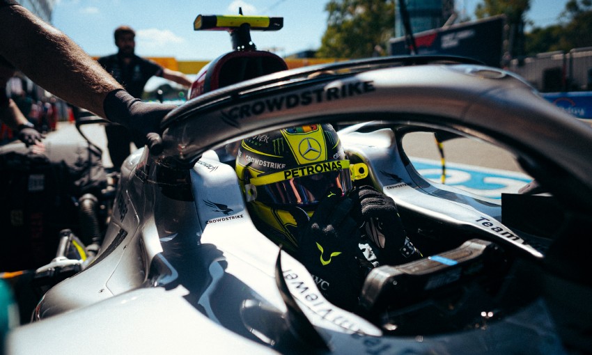 Hamilton raccoglie la sfida Bello partire dal fondo
