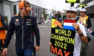 Max Verstappen paddock GP Giappone 2022