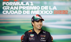 Sergio Perez conferenza stampa GP Messico F1 2022