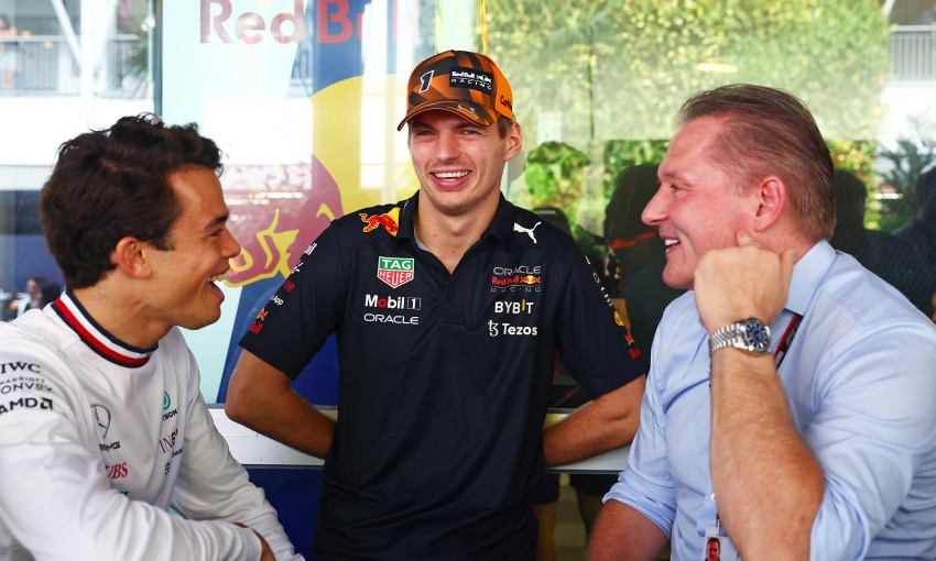 Verstappen De Vries 2022