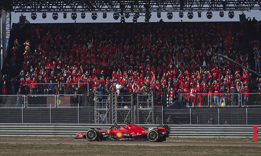 Ferrari SF-23 pista fiorano