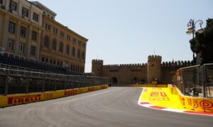 Circuito Cittadino di Baku per il GP dell'Azerbaijan F1