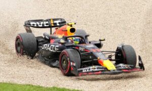 GP Australia Perez bandiera rossa