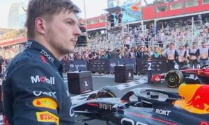 GP Azerbaijan Verstappen furioso