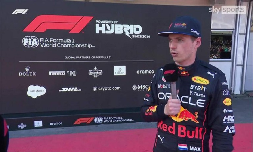 GP Azerbaijan, Verstappen: "Ho avuto sfortuna"