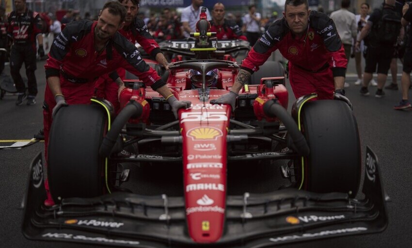 GP Miami Ferrari Leclerc Sainz