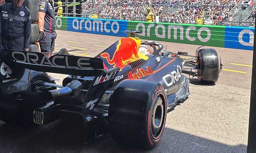 GP Monaco FP3 Verstappen