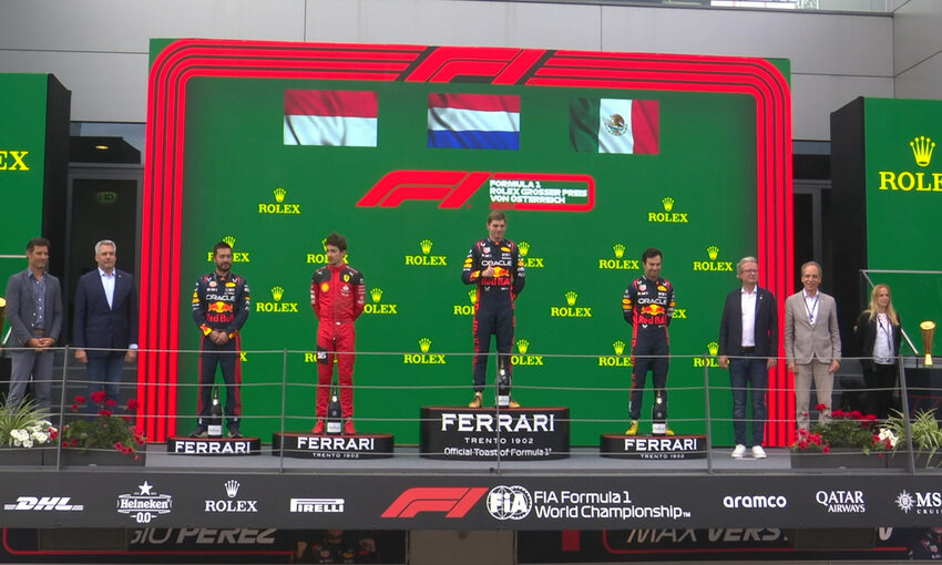GP Austria 2023 ordine d'arrivo