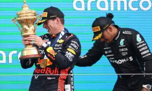 GP Gran Bretagna Hamilton terzo