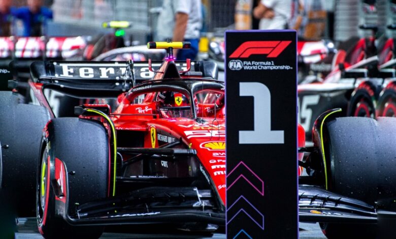 GP Singapore ordine arrivo Sainz