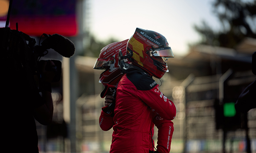 Leclerc e Sainz
