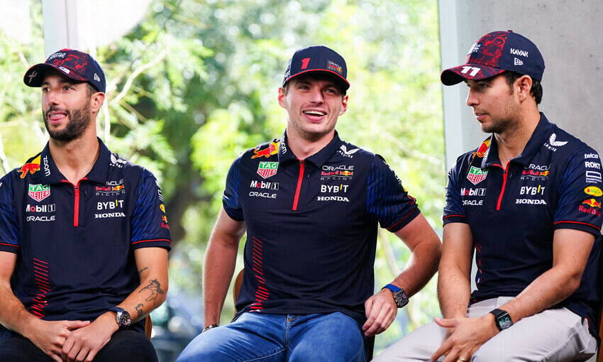 Perez Ricciardo Red Bull