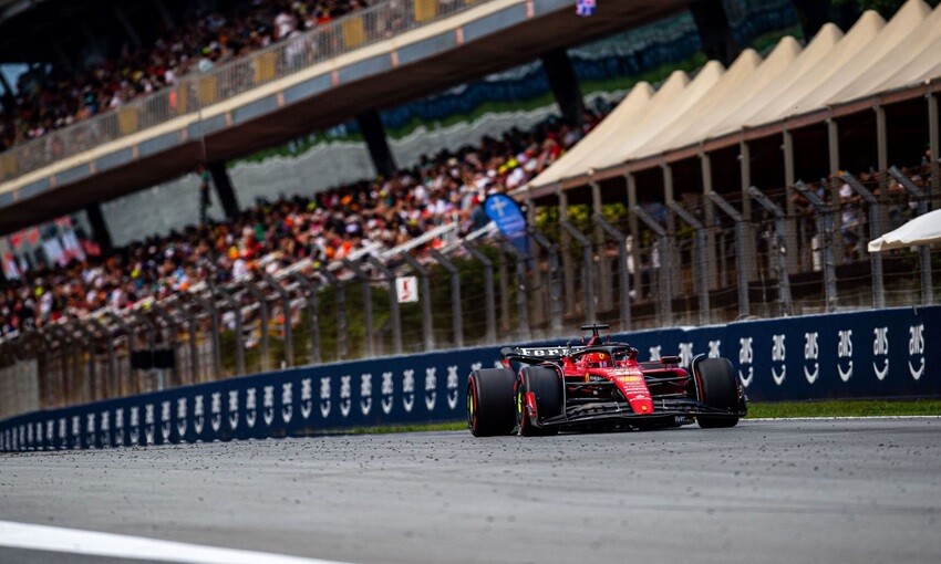 Test Pirelli Ferrari Barcellona