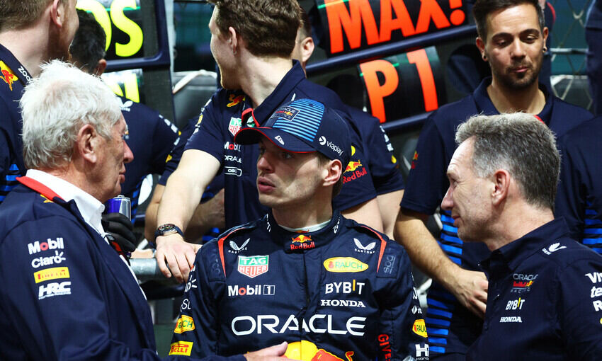 Horner capo-Marko-Verstappen