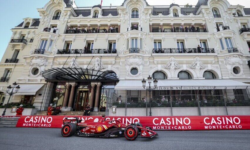 GP Monaco griglia partenza Leclerc
