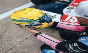 Gasly tributo Senna