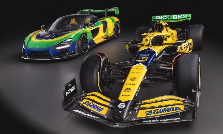 McLaren livrea Senna