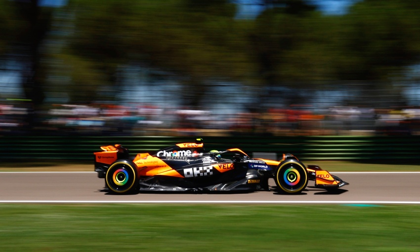 GP Emilia Romagna, Norris: "Davanti alla Ferrari, bel risultato"