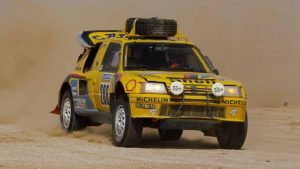 Gara Parigi-Dakar nel 1990
