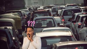 Stessa targa in un'auto