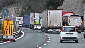 Traffico in autostrada