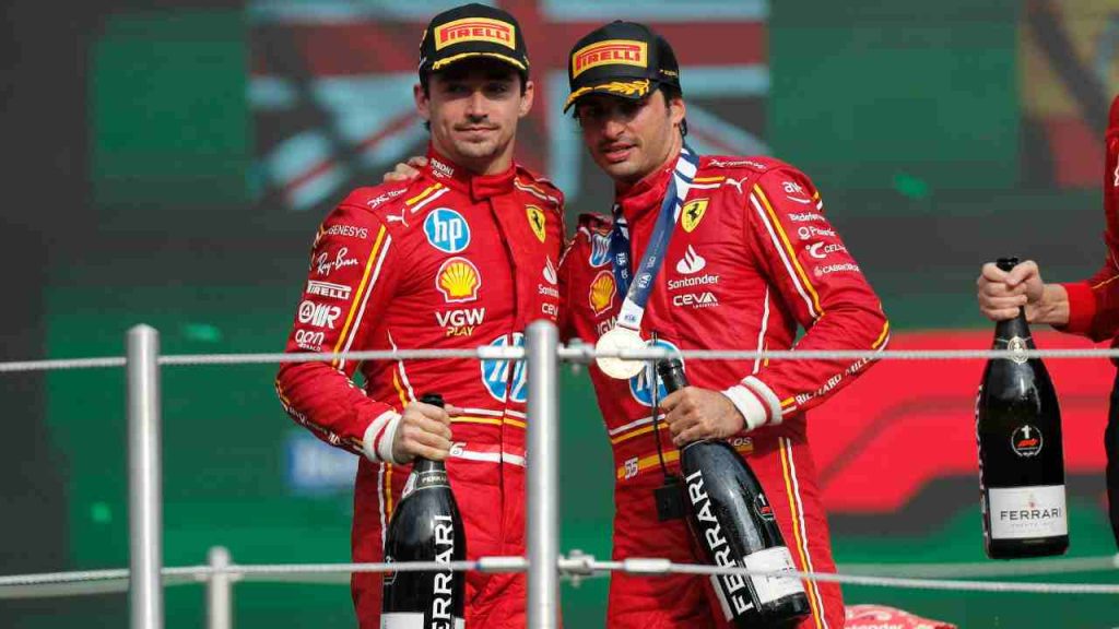 Leclerc e Sainz