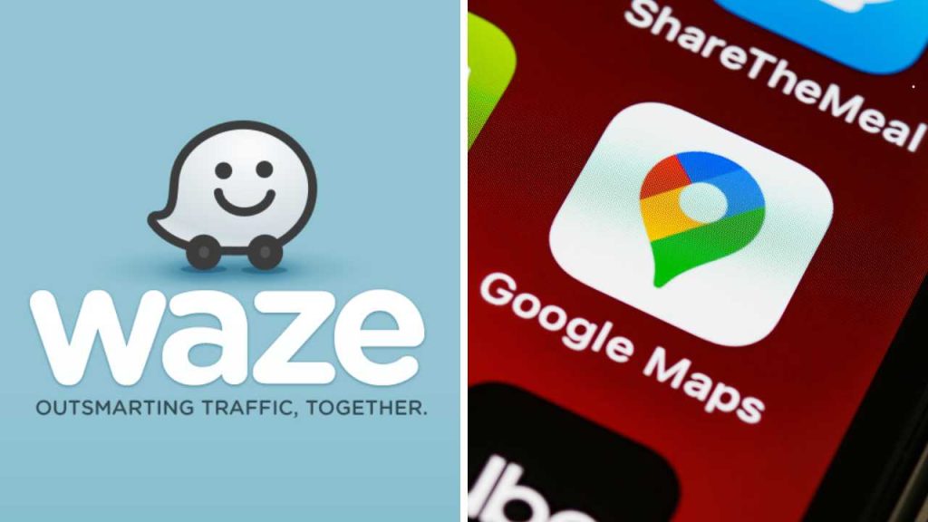 Waze e Google Maps - fonte_canva - f1world.it